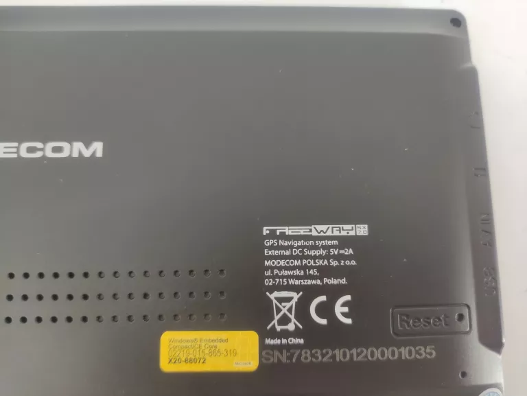 NAWIGACJA MODECOM FREEWAY SX 7.0 KOMPLET