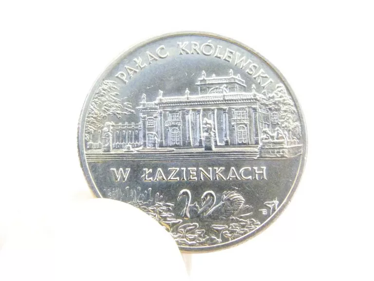 2 ZŁ PAŁAC KRÓLEWSKI W ŁAZIENKACH 1995.R