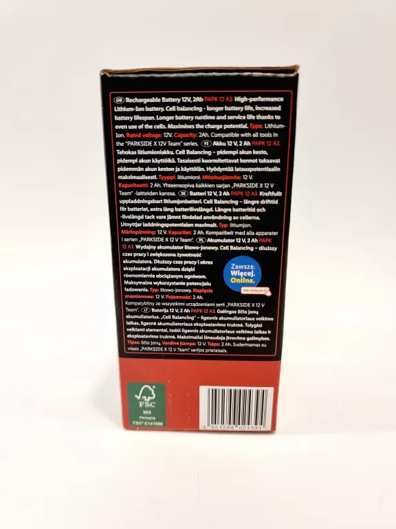 AKUMULATOR PARKSIDE 12V/2AH