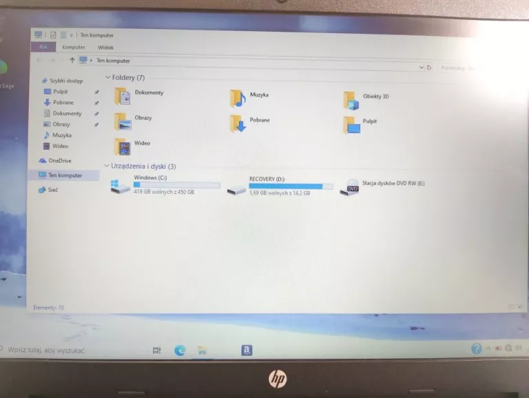 LAPTOP HP 250 G5 I3-5005U 4/500 GB + ZAS+ TORBA