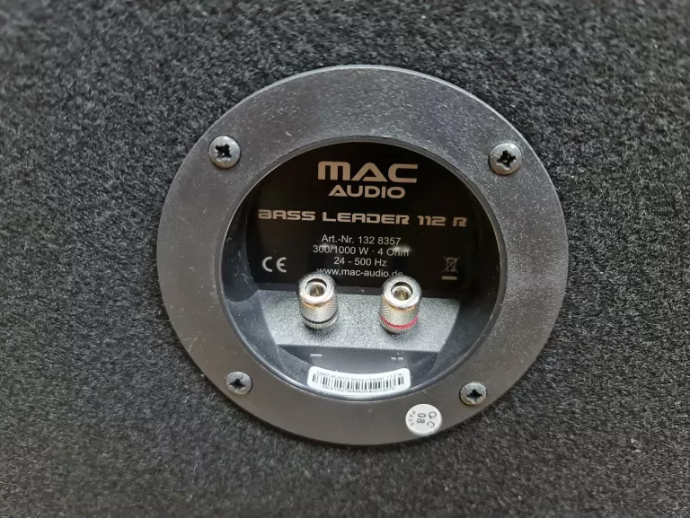 SKRZYNIA BASOWA MAC AUDIO BASSLEADER 112 R OKAZJA