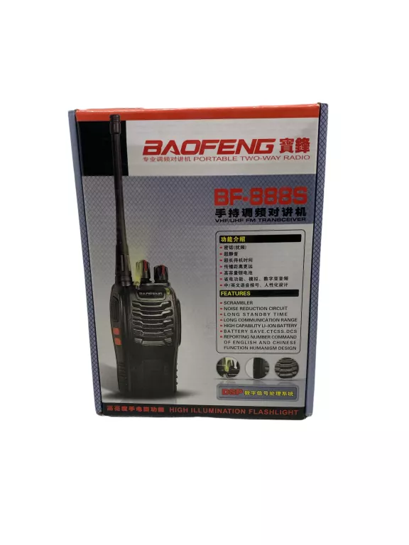 RADIO BAOFENG BF-888S UHF PMR KRÓTKOFALÓWKA
