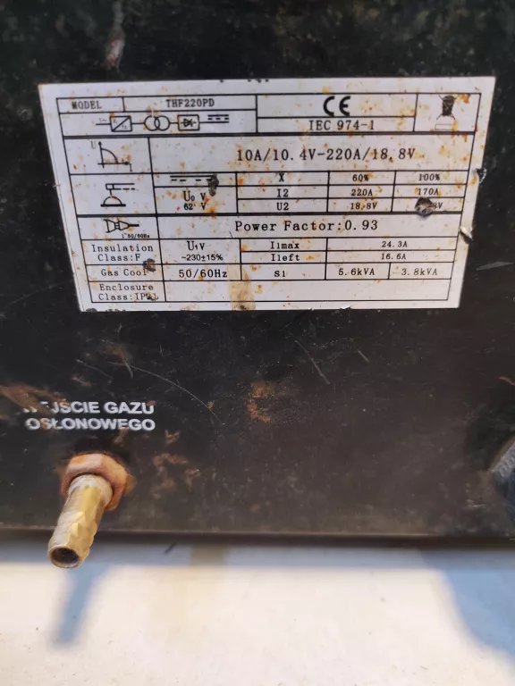 SPAWARKA / TIG MAGNUM THF 220 PD