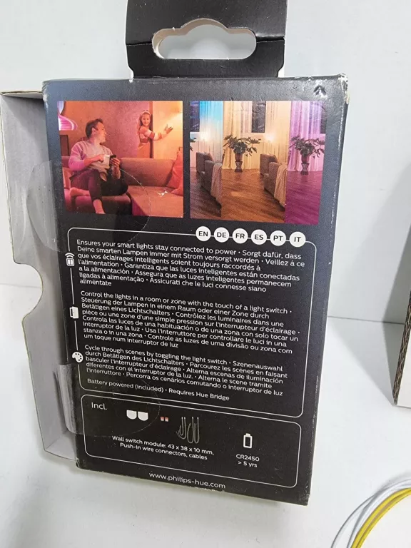 PHILIPS HUE PRZEŁĄCZNIK WALL SWICH 2 SZT BIAŁY