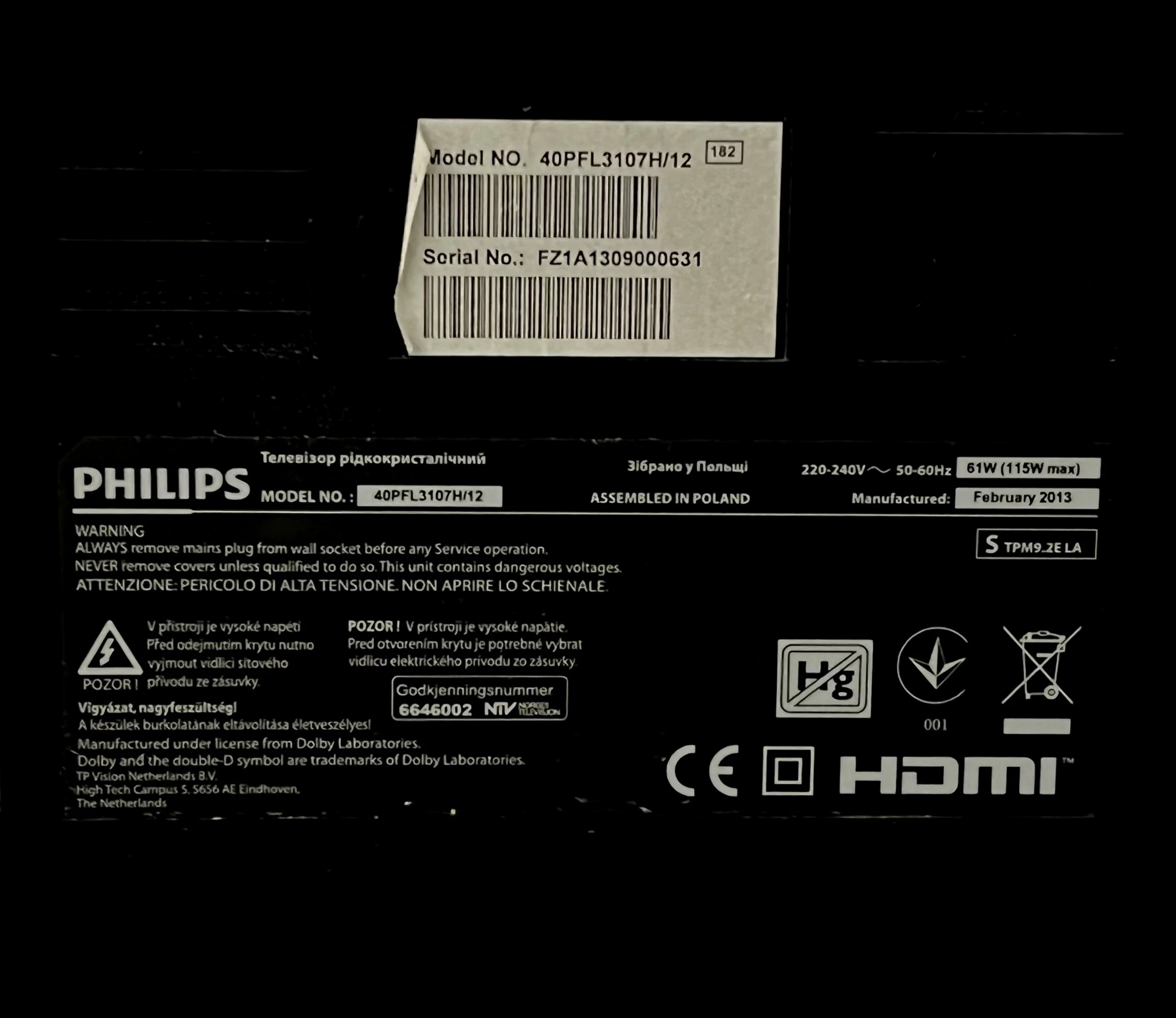 telewizor-philips-40pfl3107h12-model-40pfl3107h12