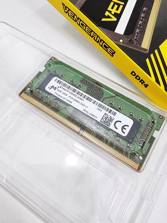 KOŚĆ PAMIĘĆ RAM MICRON 8GB 2666 MHZ DDR4