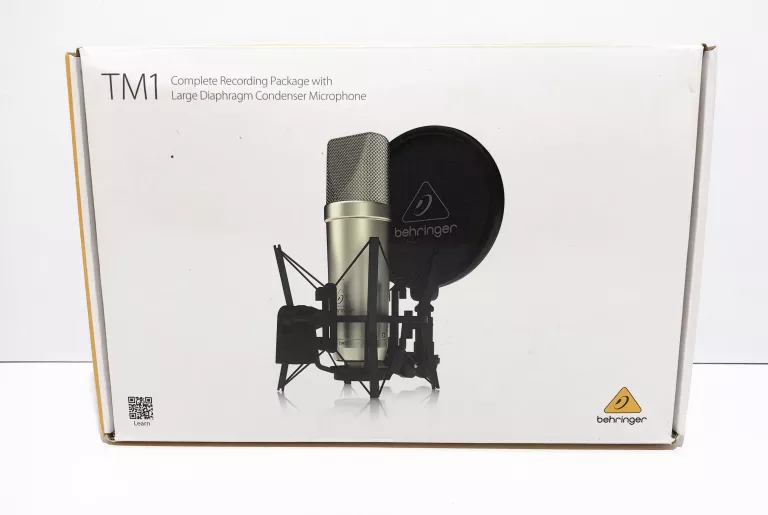 BEHRINGER TM1 MIKROFON WIELKOMEMBRANOWY POJEMNOŚĆ