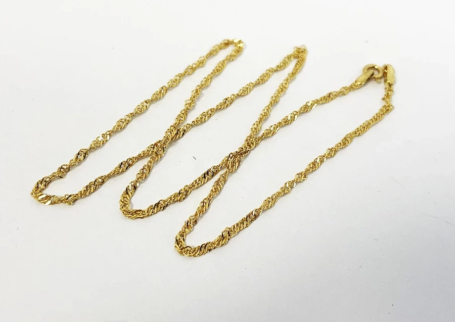 zloty-lancuszek-proby-585-dl-40-cm-stan-uzywany