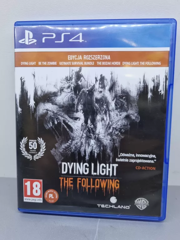 DYING LIGHT THE FOLLOWING PS4 PL