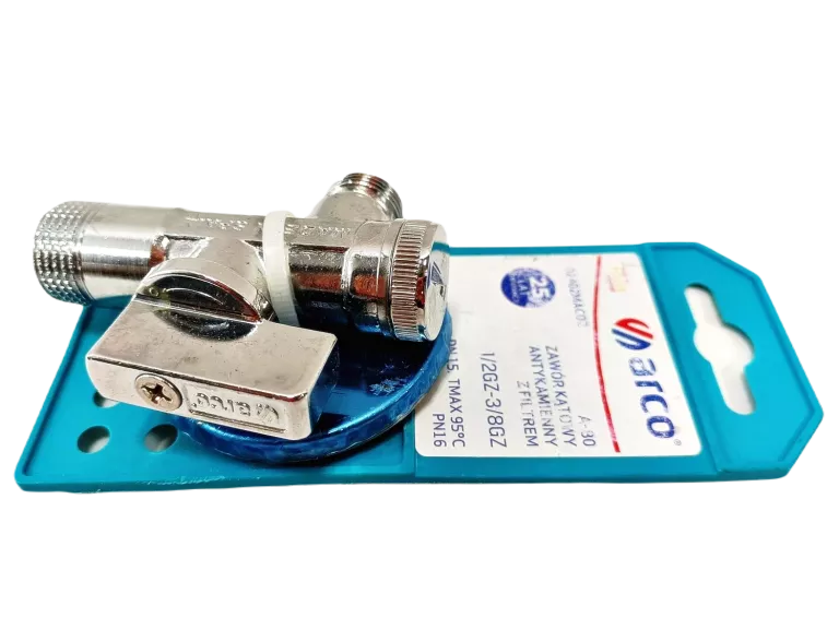 ZAWÓR KĄTOWY ARCO 1/2X3/8" Z FILTREM