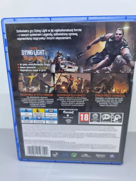 DYING LIGHT THE FOLLOWING PS4 PL