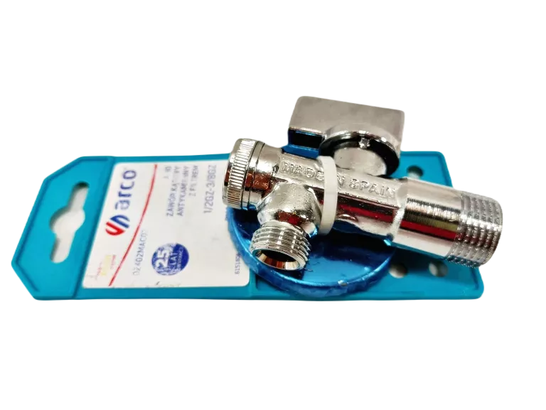ZAWÓR KĄTOWY ARCO 1/2X3/8" Z FILTREM