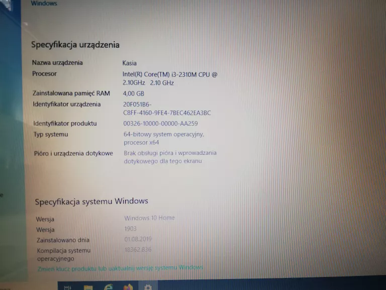 LAPTOP HP PAVILION G7