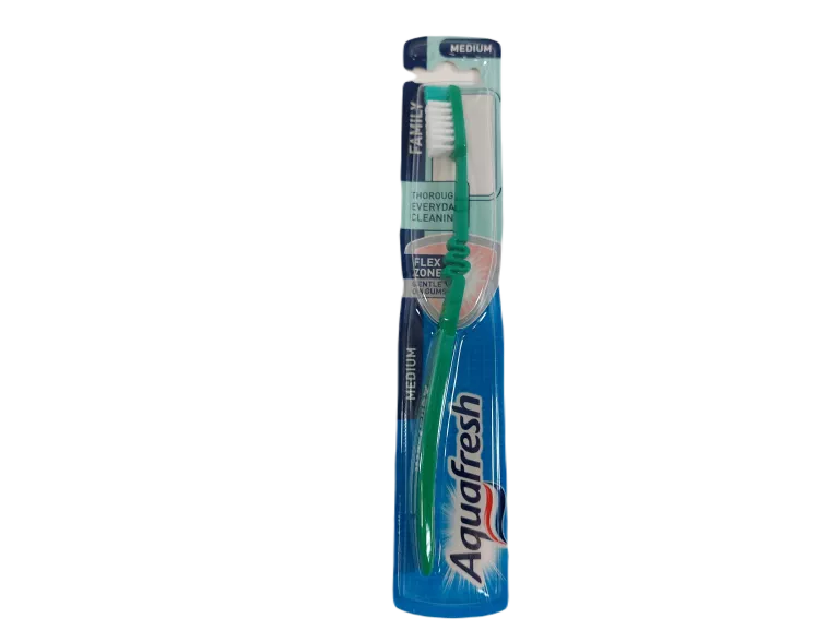 SZCZOTECZKA DO ZĘBÓW MEDIUM AQUAFRESH ZIELONA