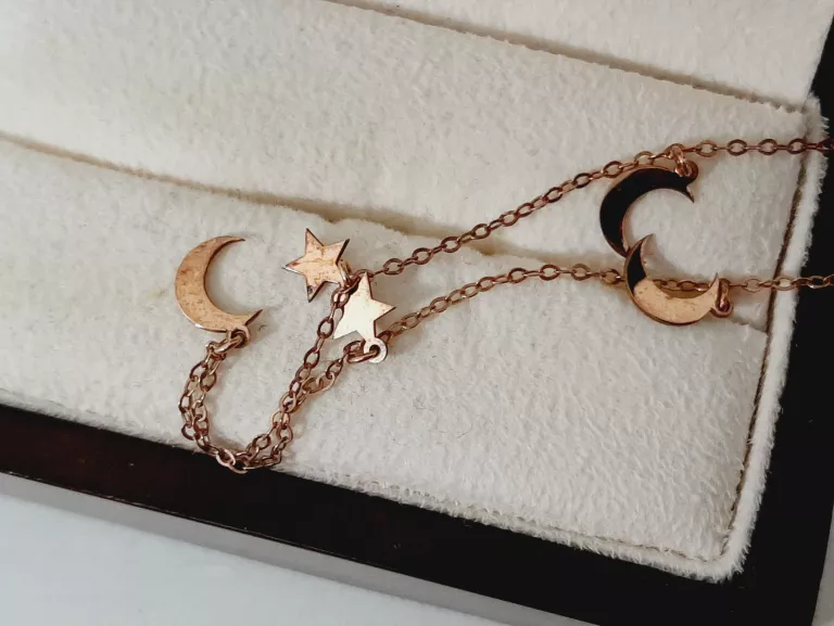 srebro-bransoletka-pozlacana-dluga-35-cm-stan-uzywany