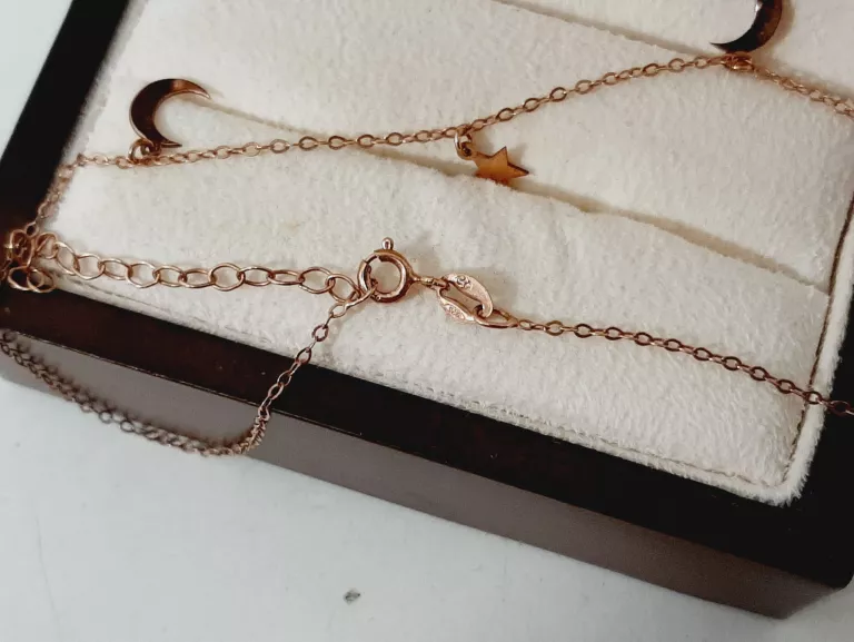 srebro-bransoletka-pozlacana-dluga-35-cm-rodzaj-wyrob-jubilerski