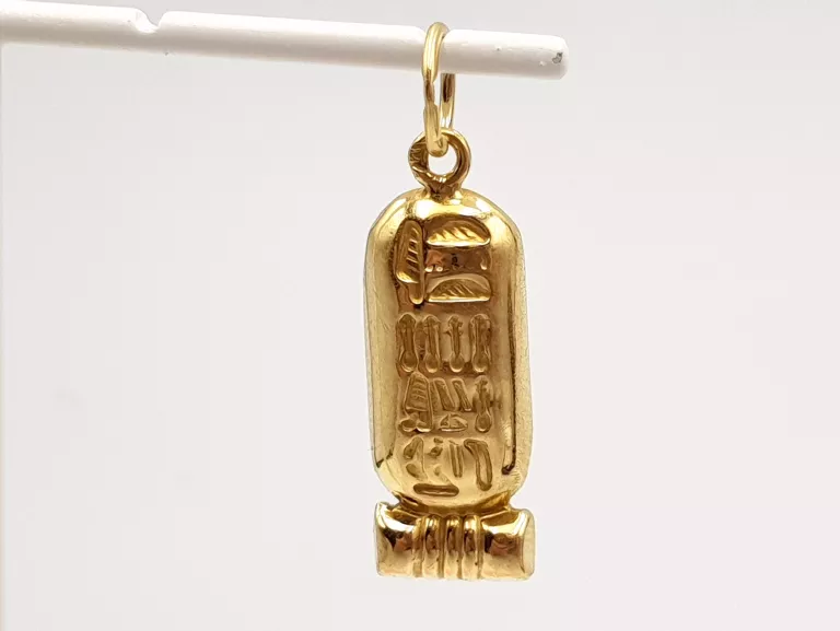 zlota-zawieszka-kartusz-egipski-750-190g-rodzaj-wyrob-jubilerski