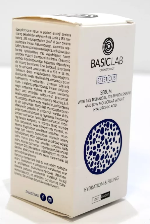 BASICLAB SERUM TREHALOZA 15% NAWILŻENIE 30 ML