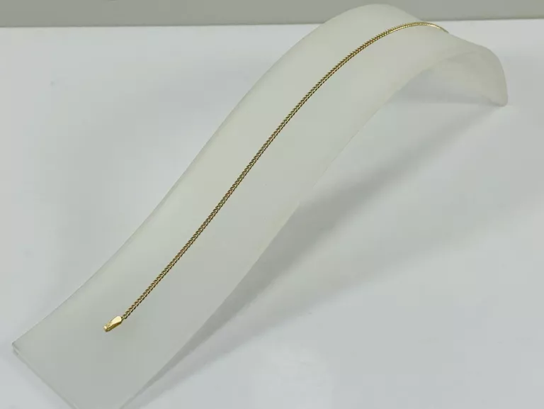 ZŁOTA BRANSOLETKA PANCERKA 585 1,55G 19CM