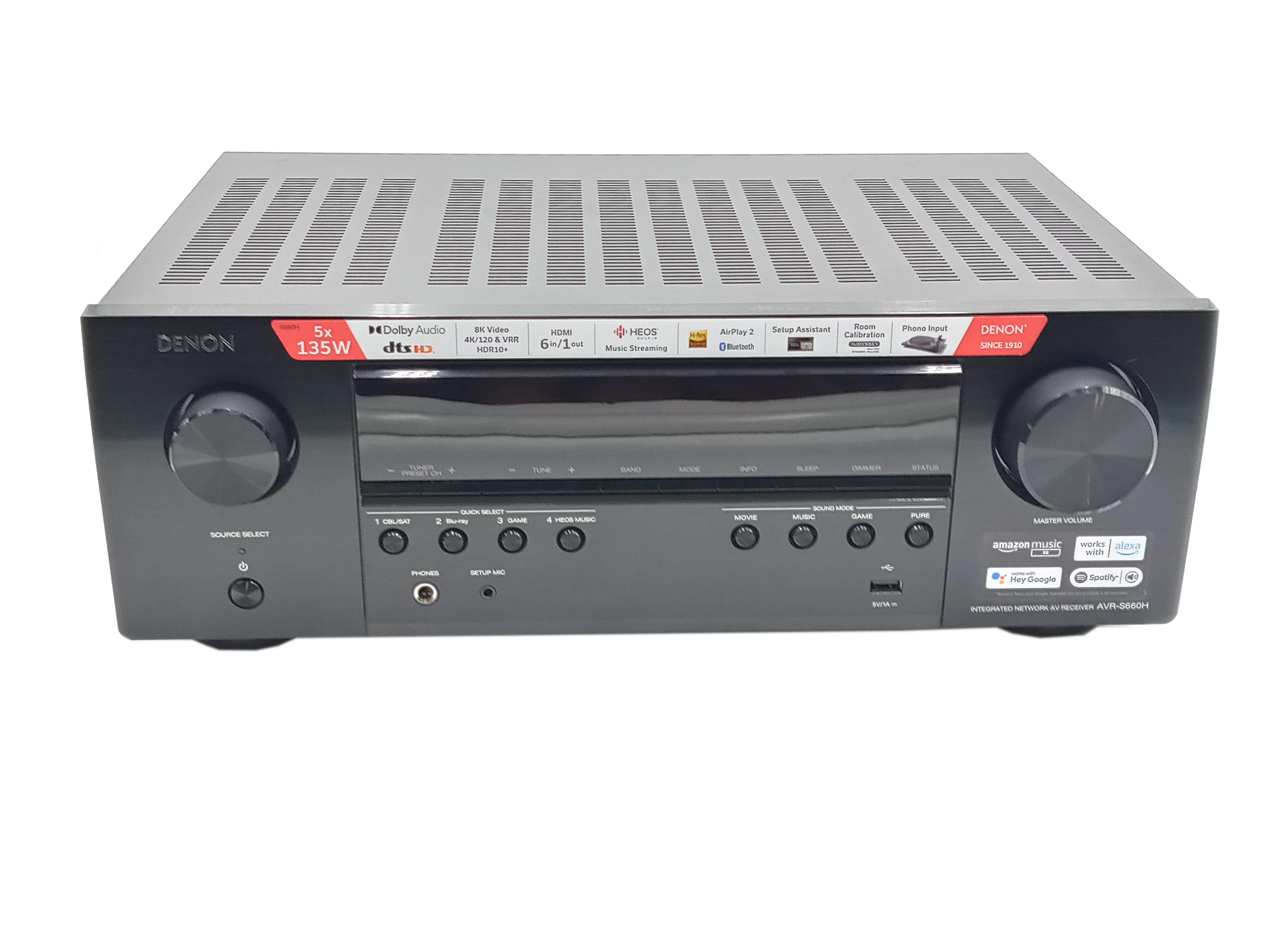 AMPLITUNER DENON AVR-S660H | Amplitunery | Loombard.pl