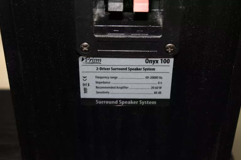 ZESTAW GŁOSNIKÓW 5.0 PRISM ONYX 100