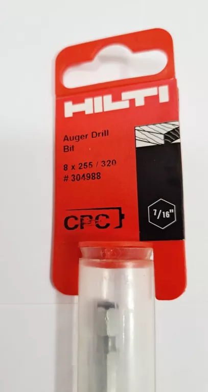 HILTI WIERTŁO KRĘTE DREWNA 8X255/320 304988