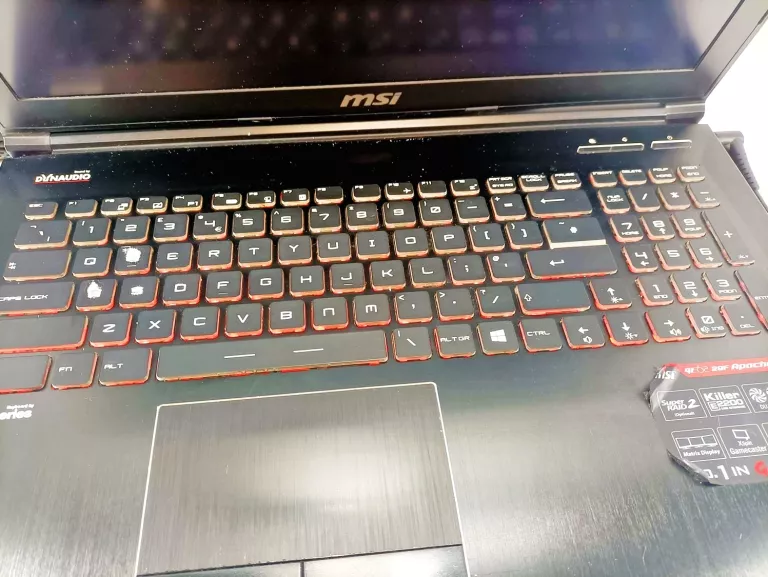 MSI GE62 APACHE I7-6700HQ/8GB/1000 GTX960M FHD