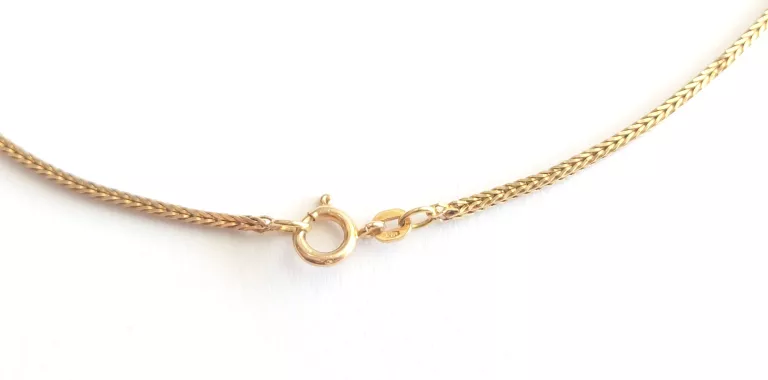 piekny-zloty-lancuszek-lisi-ogon-585-stan-uzywany