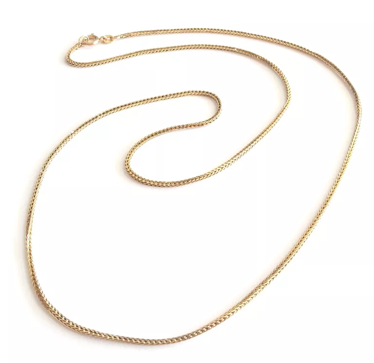 piekny-zloty-lancuszek-lisi-ogon-585-marka-inna-marka