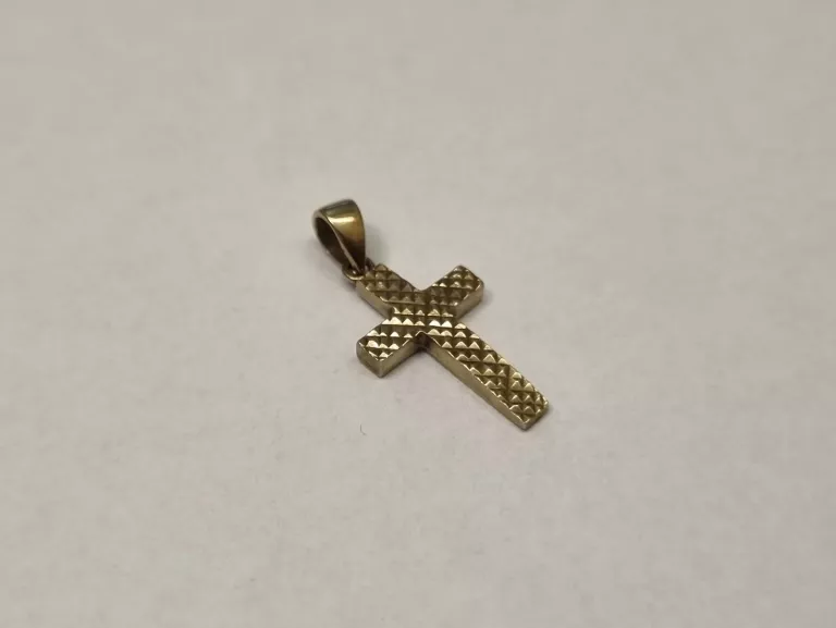 wyrob-jubilerski-uzywany-krzyzyk-pr333-076g-kamien-bez-kamienia