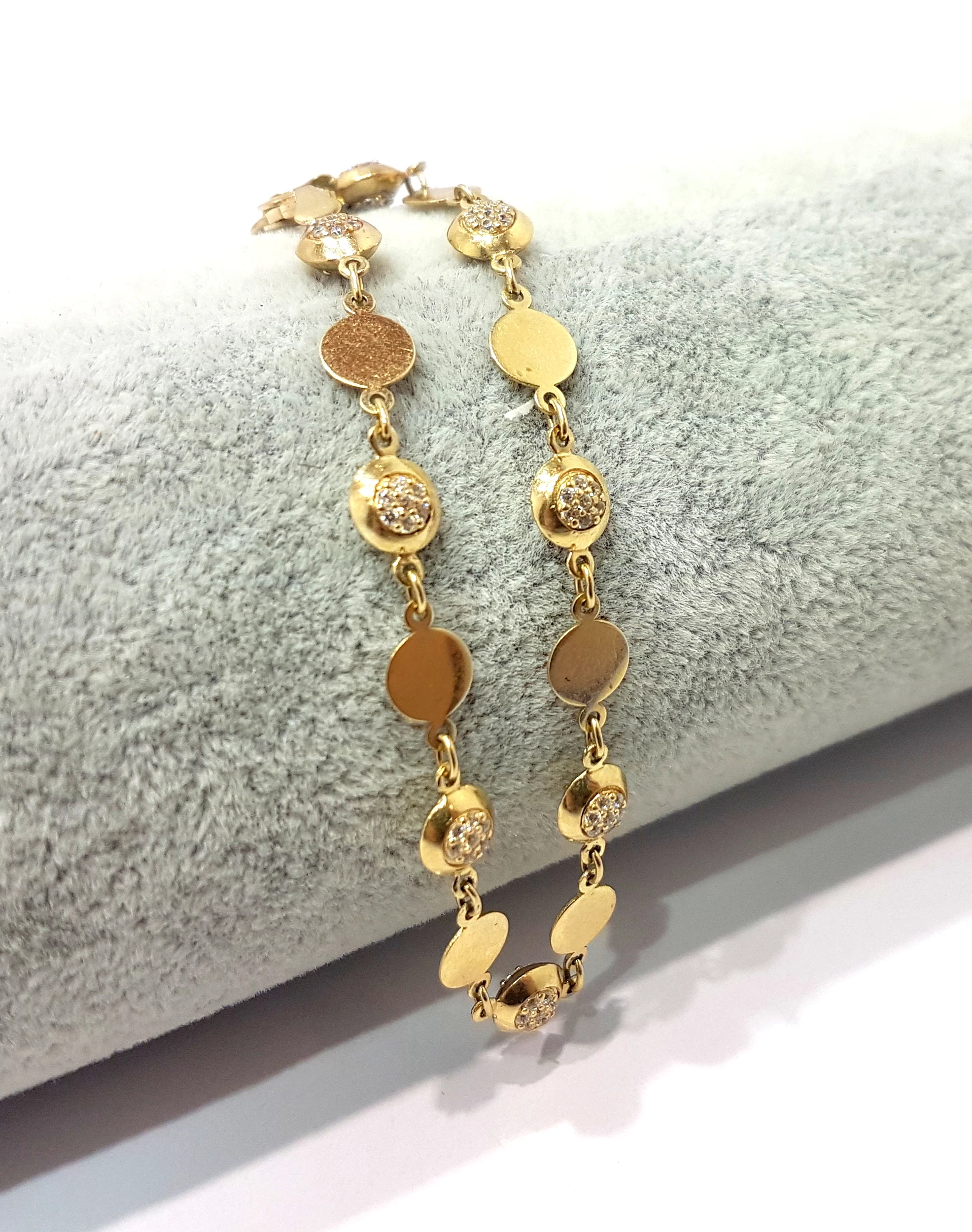 sliczna-zlota-bransoletka-500g-pr585-18cm-kamien-17088-524288