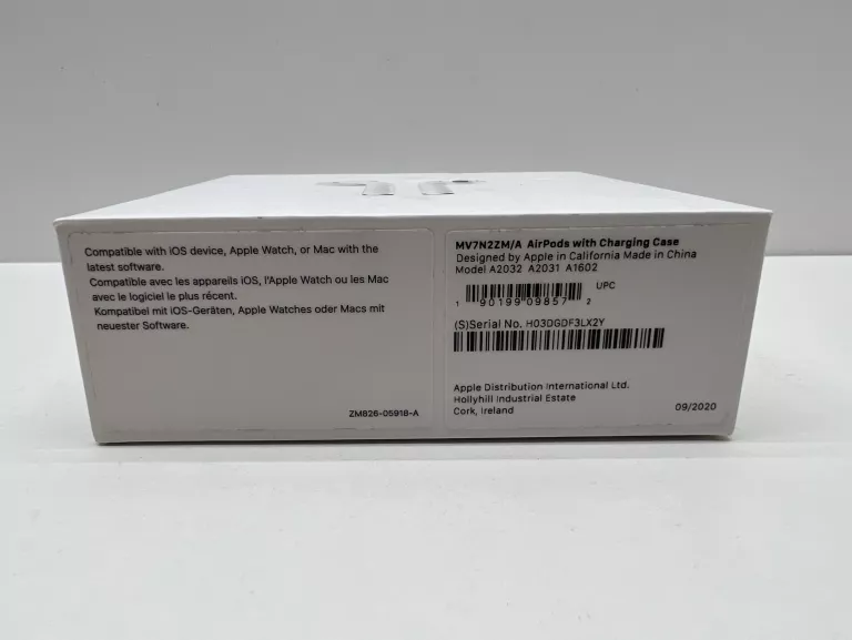 APPLE AIRPODS 2 JEDNA CISZEJ GRA MV7N2ZM/A