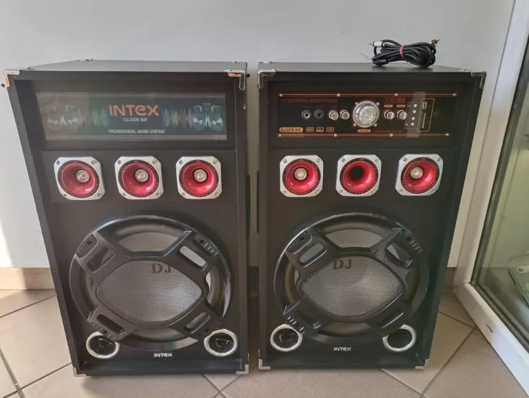 ZESTAW INTEX DJ220K ( DWIE KOLUMNY)