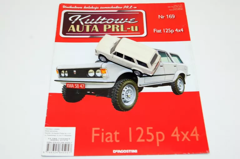 AUTA PRL-U ZŁOTA KOLEKCJA  FIAT 125P 4X4