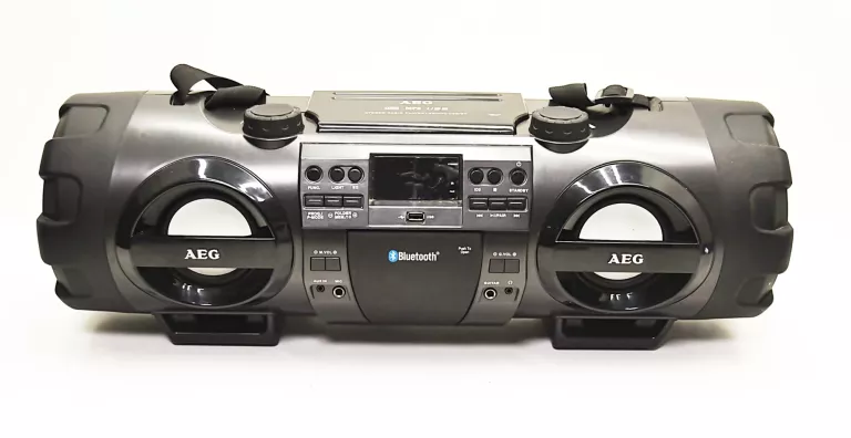 BOOMBOX AEG SR 4360BT USB/BT/CD + KABEL ZASILAJĄC