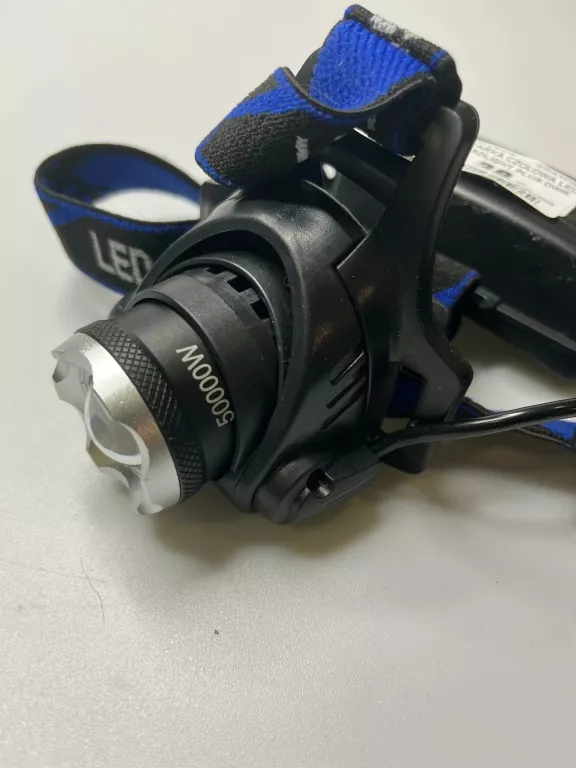 LATARKA CZOŁOWA LED HEADLIGHT PLUS DWIE ŁADOARKI
