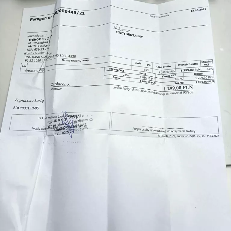 wzmacniacz-marantz-pm5005-faktura-ean-gtin-9782719010808