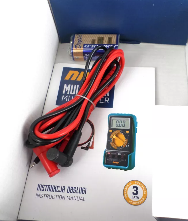 MULTIMETR NITEO TOOLS JAK NOWY