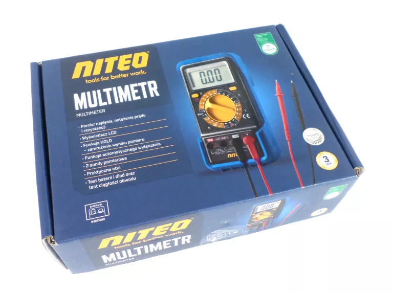 MULTIMETR NITEO TOOLS JAK NOWY