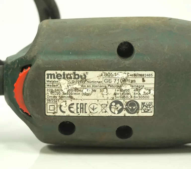 SZLIFIERKA PROSTA METABO GE 710 PLUS