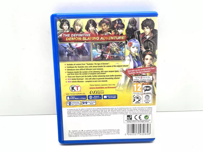 TOUKIDEN KIWAMI PS VITA