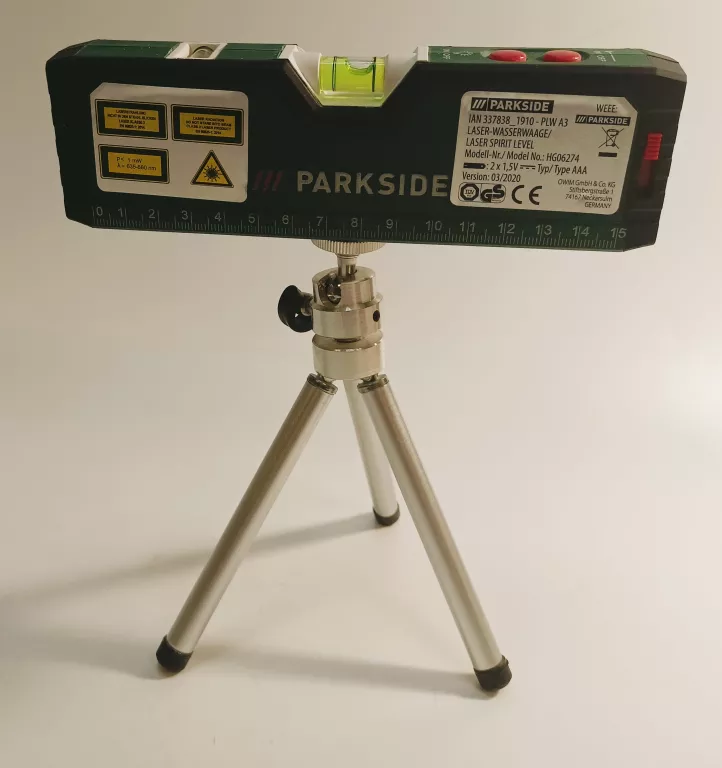parkside-laser-spirit-level-hg06274-stan-uzywany