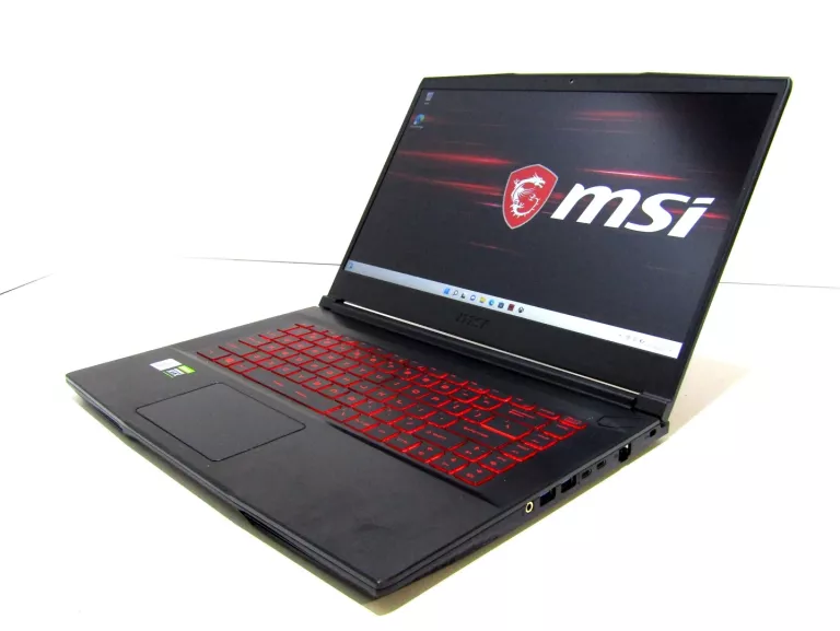 LAPTOP MSI GF65 THIN 10UE I7/8GB/512/RTX3060 FV!