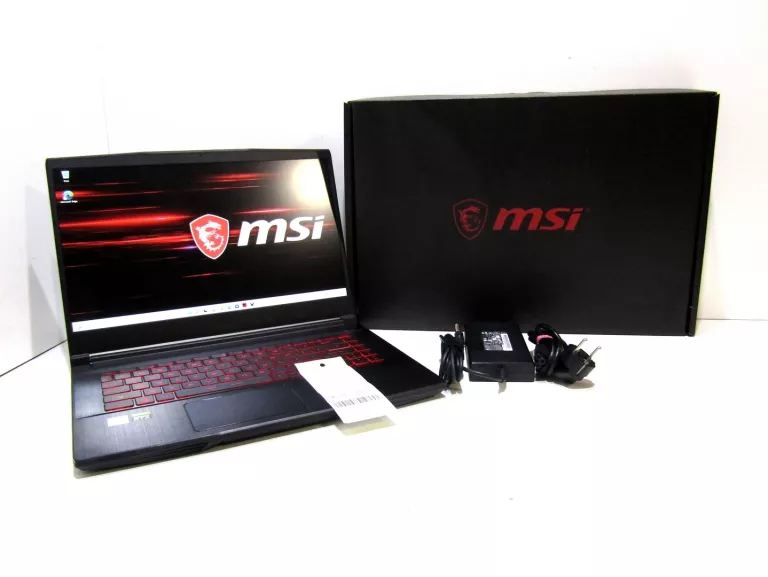 LAPTOP MSI GF65 THIN 10UE I7/8GB/512/RTX3060 FV!