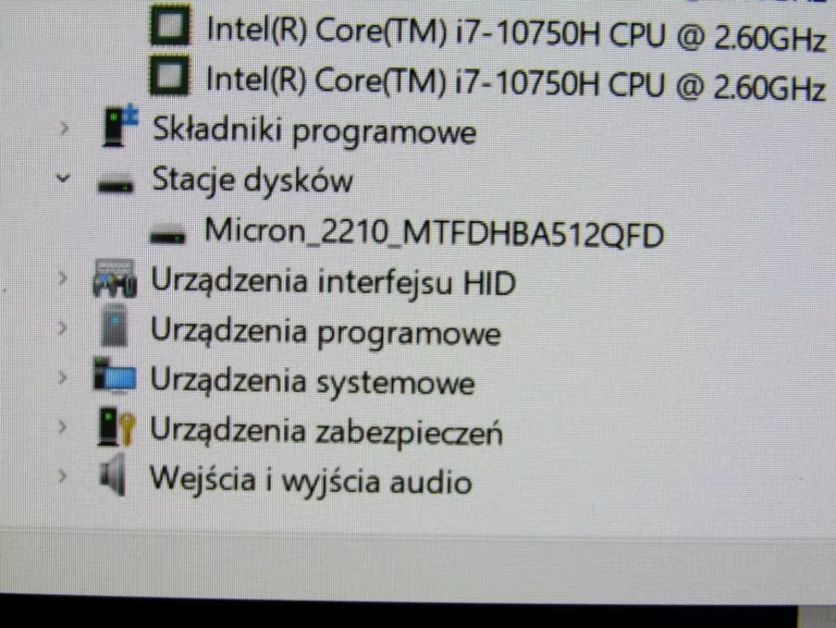 LAPTOP MSI GF65 THIN 10UE I7/8GB/512/RTX3060 FV!