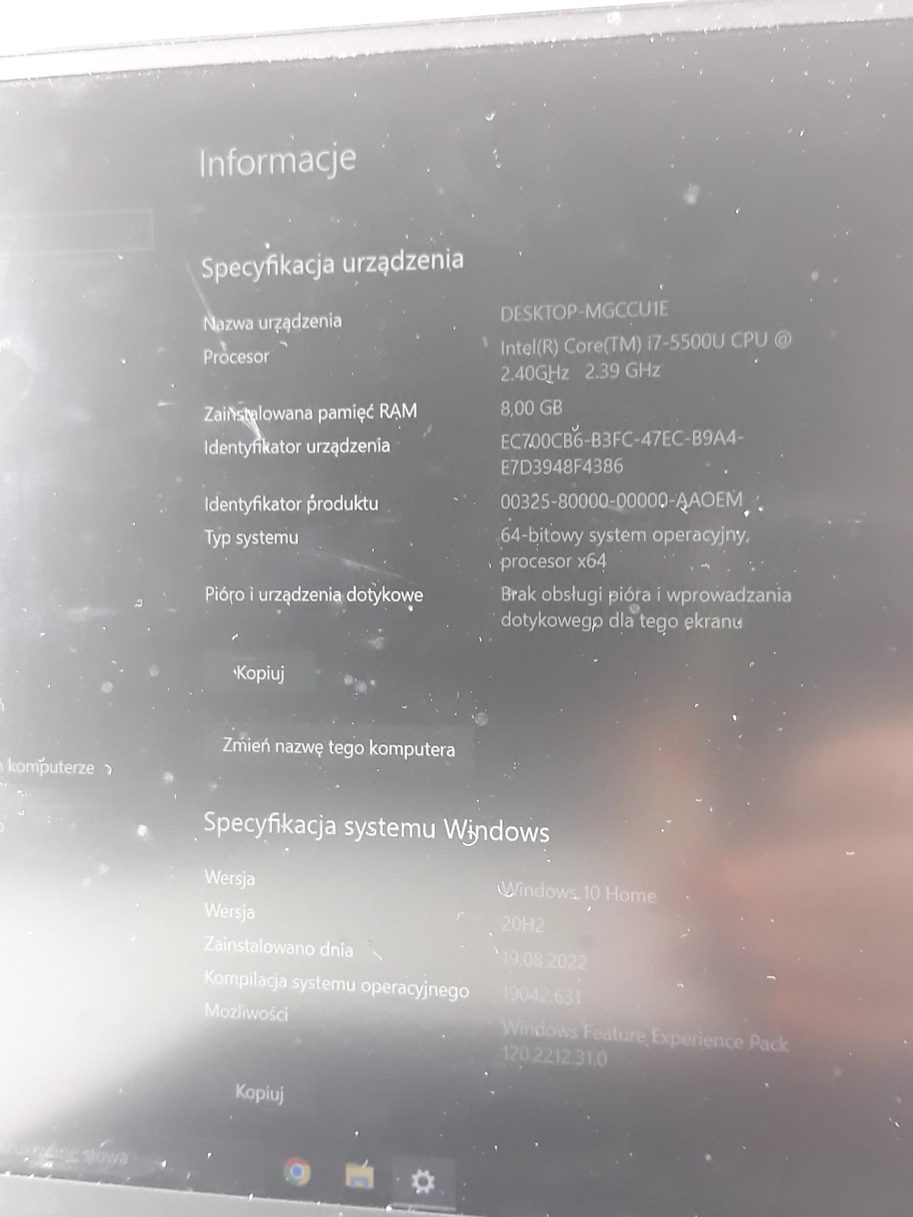 laptop-dell-xps-13-p54g-i7-8gb1tb-ssd-lad-przekatna-ekranu-133