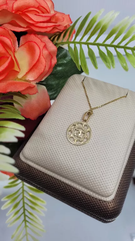 zlota-zawieszka-585-14k-160g-chanel-stan-powystawowy