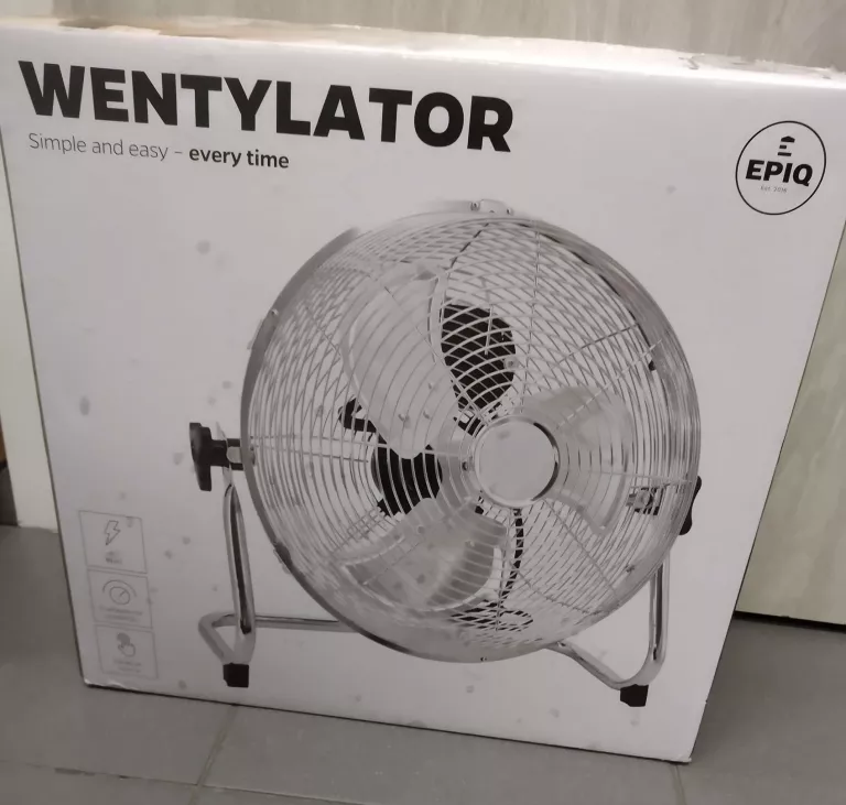 WENTYLATOR 40W JAK NOWY