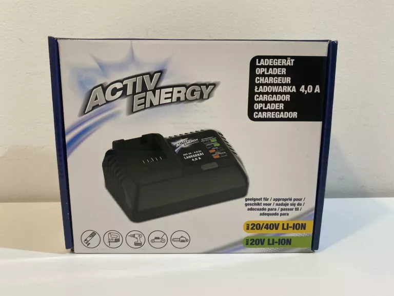 ACTIV ENERGY ŁADOWARKA 20/40V 4,0A