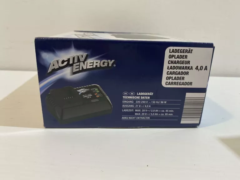 ACTIV ENERGY ŁADOWARKA 20/40V 4,0A